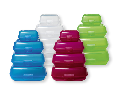 Lot de boîtes pour le déjeuner/goûter, 4 pièces ROTHO