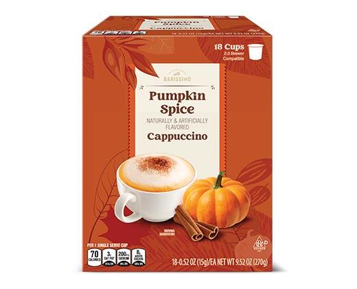Barissimo Pumpkin Spice Cappuccino or Hot Cocoa Cups