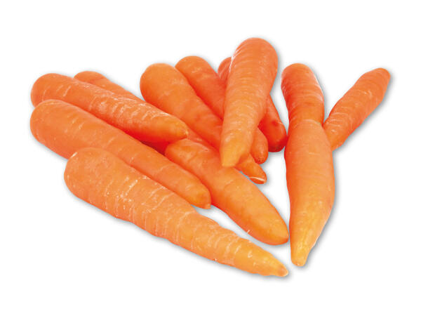 Mini snack­gulerødder