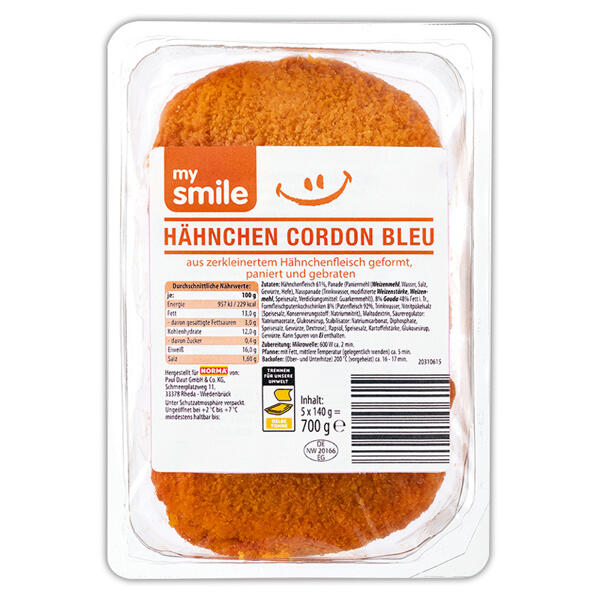 Hähnchen Cordon Bleu