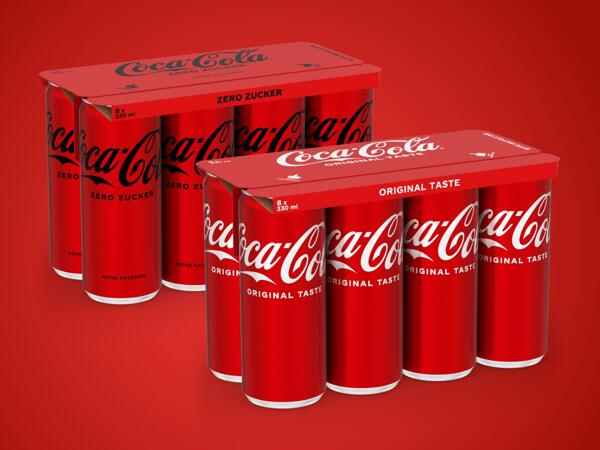 Cola oder Cola Zero