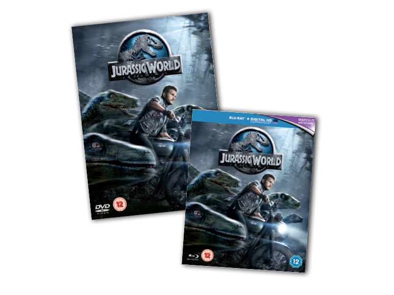 Jurassic World Blueray