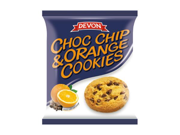 Choc Chip & Orange Cookies