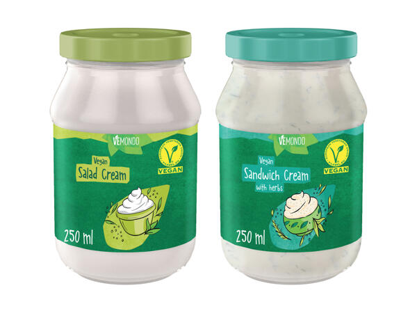 Crema vegana