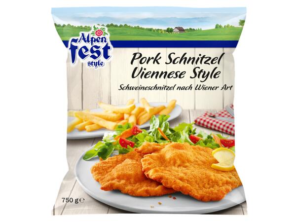 Pork Schnitzel Viennese Style