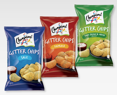 Chips "gaufrette" CHAMPIONS!