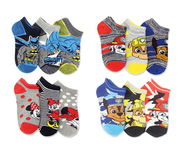 Licensed Toddler and Children's 3-Pack Socks