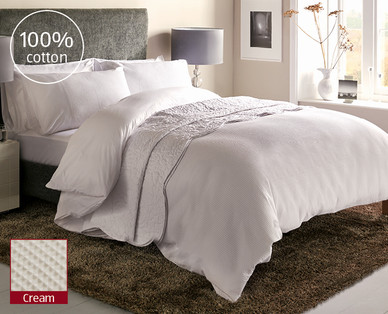 Double Waffle Duvet Set