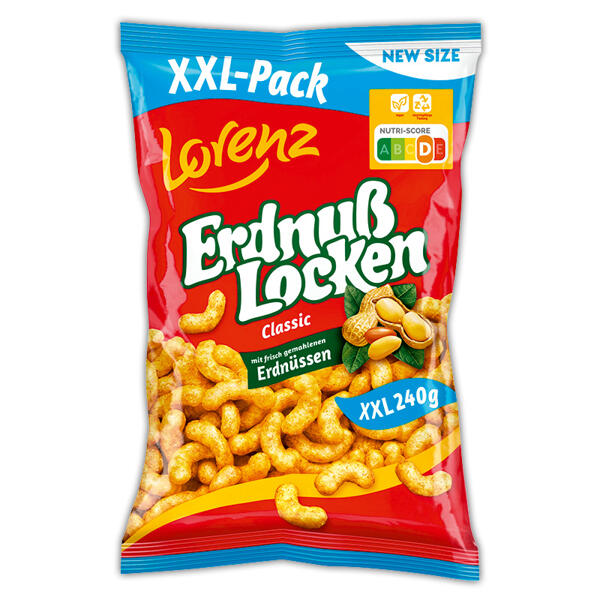 Erdnuss Locken XXL