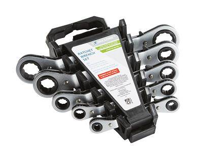 Ratchet Spanner or Wrench Set
