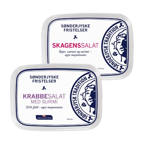 Krabbe- eller skagenssalat