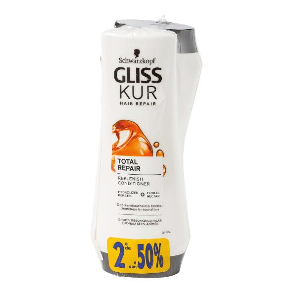 GLISS KUR(R) 				Shampoo of conditioner, 2 st.