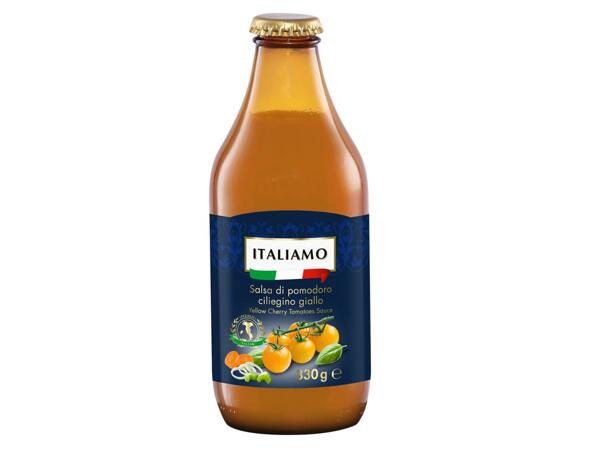Salsa di pomodoro ciliegino giallo