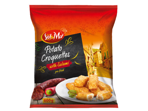 Gefüllte Kartoffeltaschen