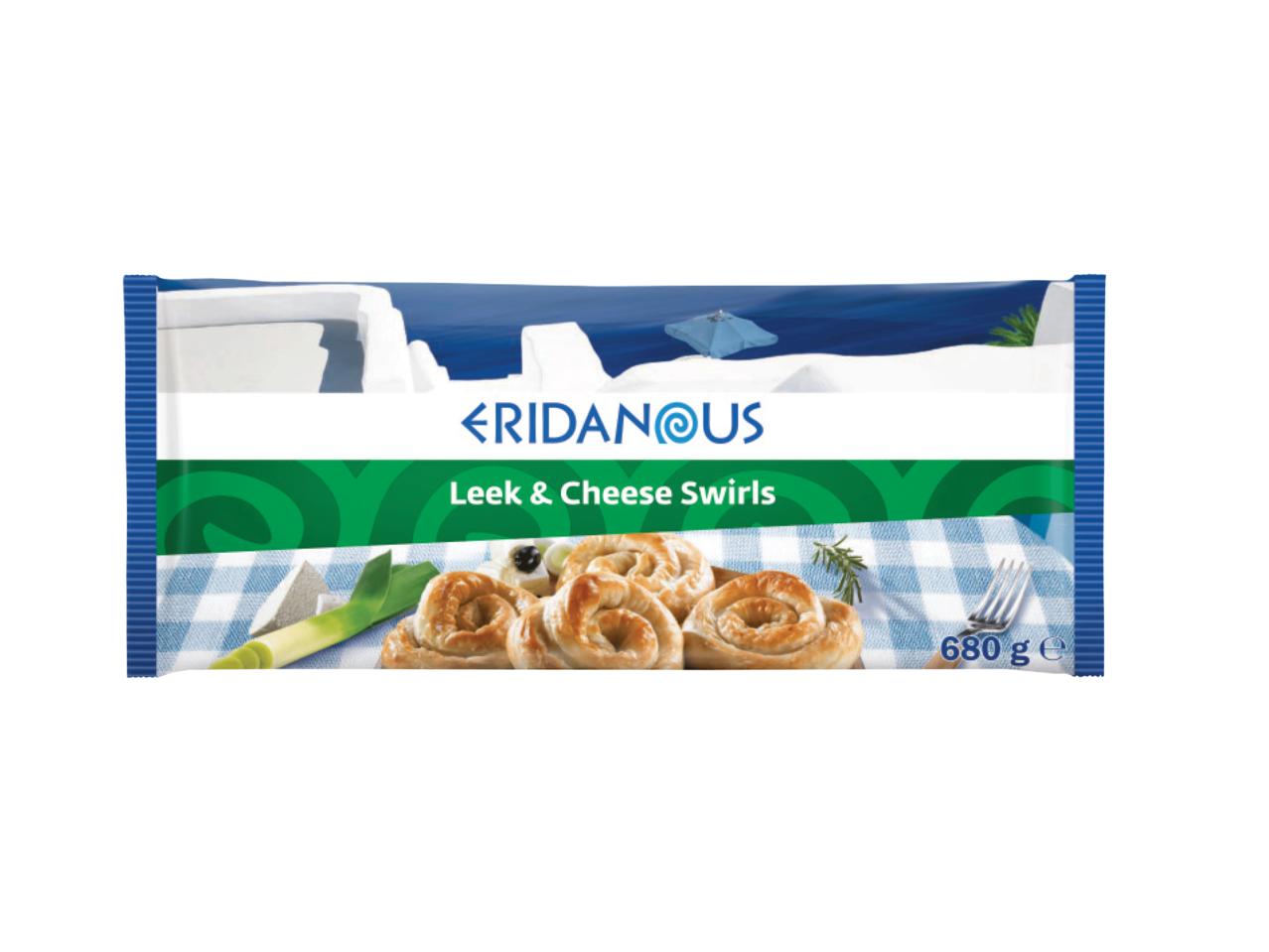 ERIDANOUS(R) Leek & Cheese Swirls