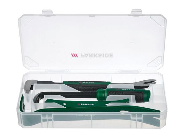 Parkside Pry Bar & Crowbar Set - Set of 4