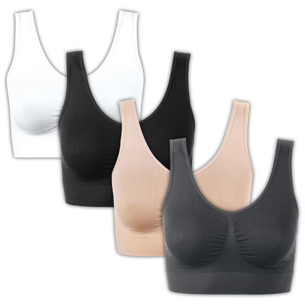 Komfort-BH 4er-Set