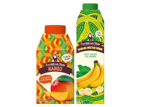 Mango- oder Bananennektar