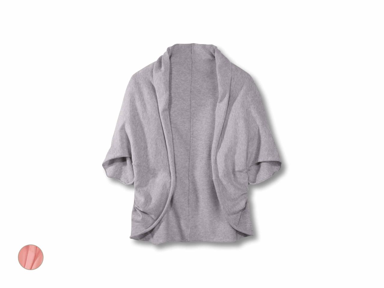 Gilet à mailles fines1