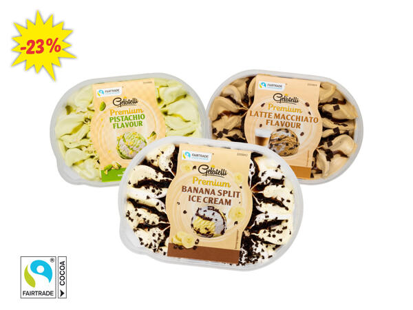 Dessertglass med topping
