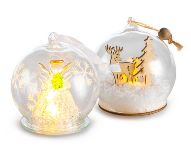 MY LIVING STYLE LED-Weihnachtskugel