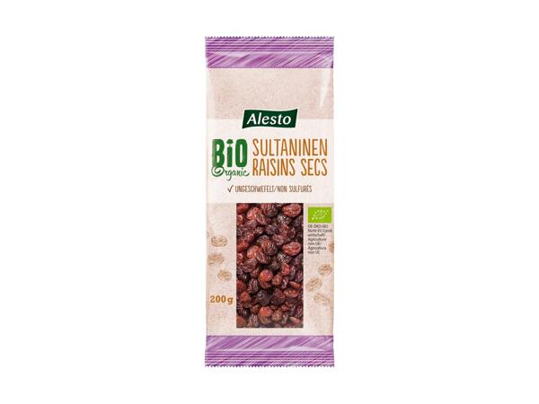 Raisins sultanine bio