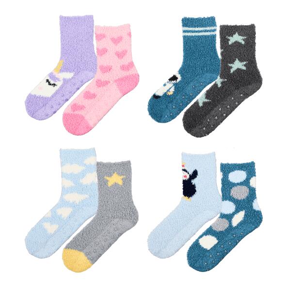 L&D(R) Chaussettes antidérapantes, 2 paires