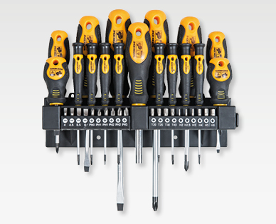 Set di cacciaviti e inserti, 37 pezzi WORKZONE(R)