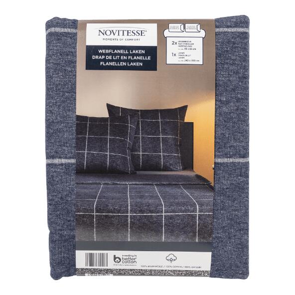 NOVITESSE(R) 				Parure de lit en flanelle
