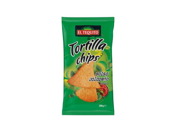 Tortilla corn chips
