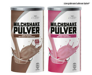 CRANE(R)
POUDRE POUR MILK-SHAKE