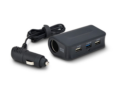 Auto XS Car Socket Splitter With USB