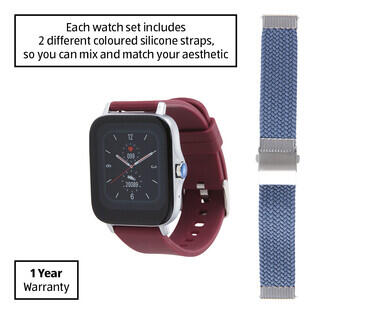 Smart Watch with Interchangeable Strap