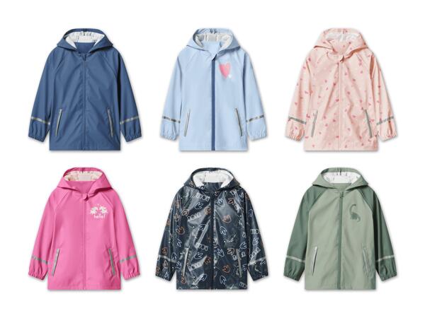 Kleinkinder Regenjacke