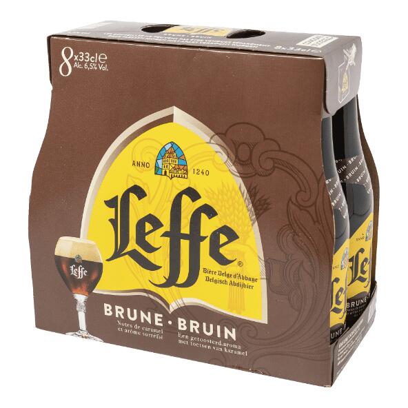 LEFFE(R) 				Dunkles Abteibier, 8 St.
