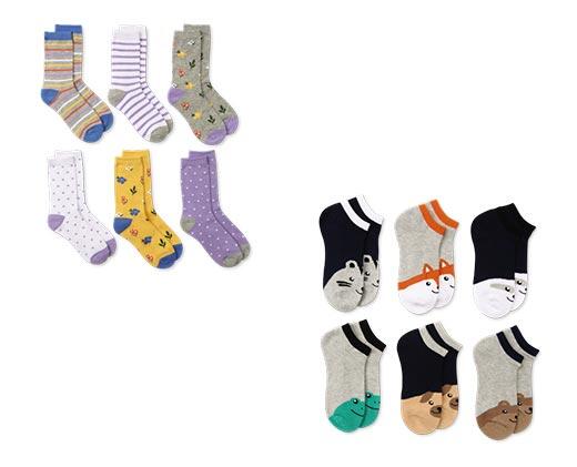 Lily & Dan
Children's 6-Pair Socks