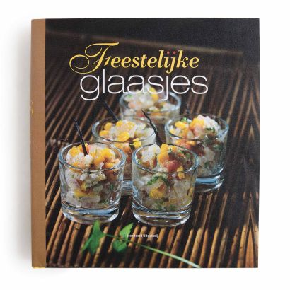 Boek feestelijke glaasjes