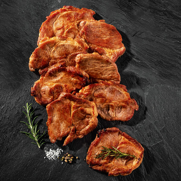 Schweinenackensteaks