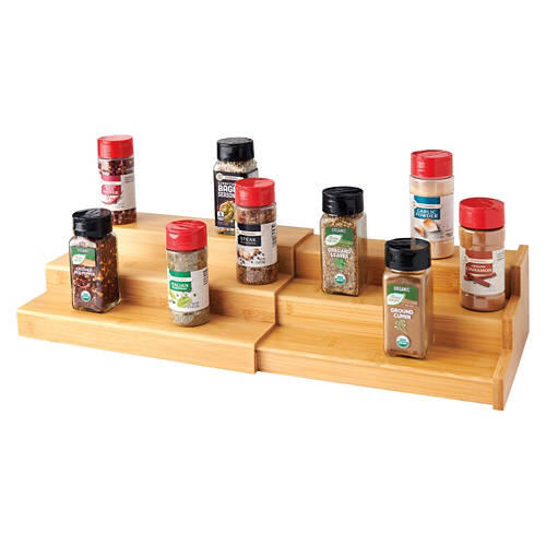 Bamboo Pantry Organizer - Spice Rack