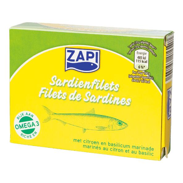 Filets de sardine en sauce