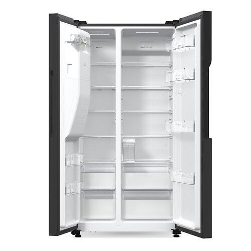 GORENJE Side-by-Side Kühlschrank schwarz NRR9185ESBXL
