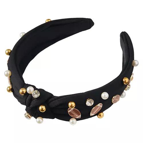 Ladies Game Day Accessories - Black Headband