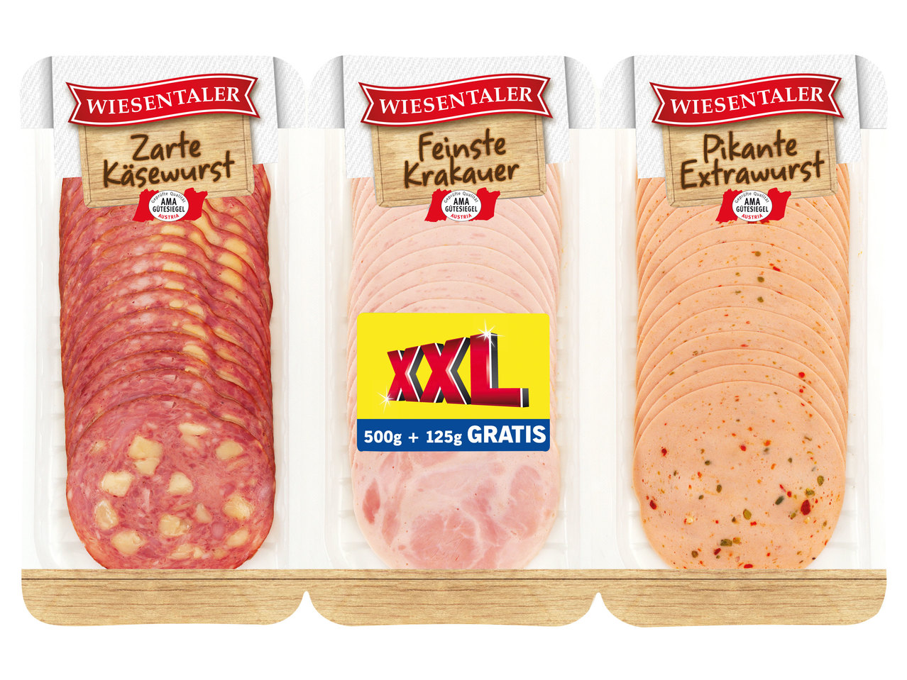 WIESENTALER 3-fach-Aufschnitt