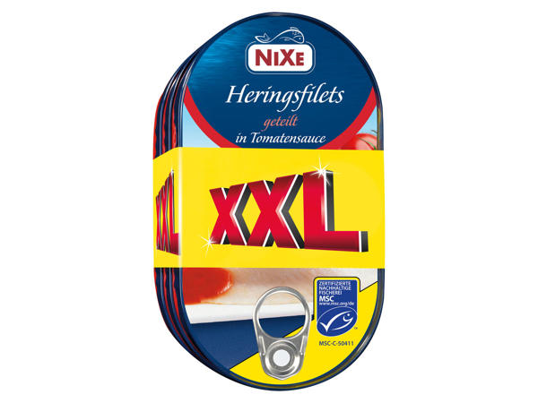NIXE Heringsfilets in Tomatensauce 3x 200 g