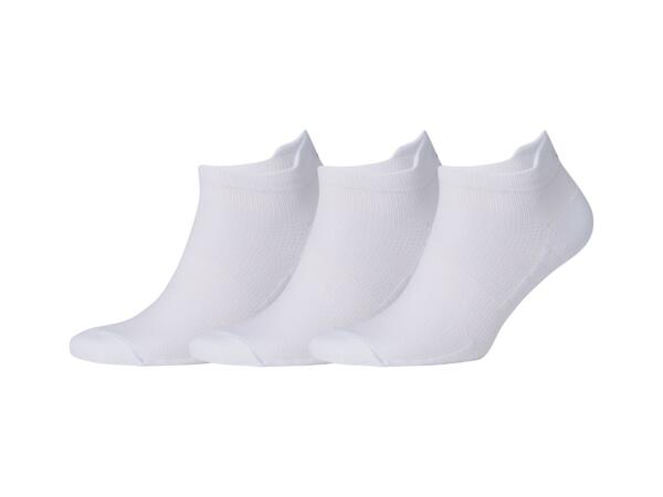 Ladies' Sports Trainer Socks, 3 pairs