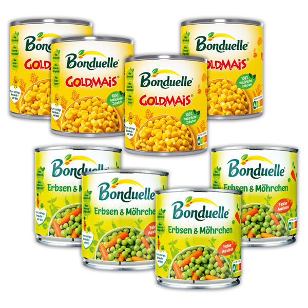 Kidney Bohnen / Erbsen & Möhrchen / Goldmais