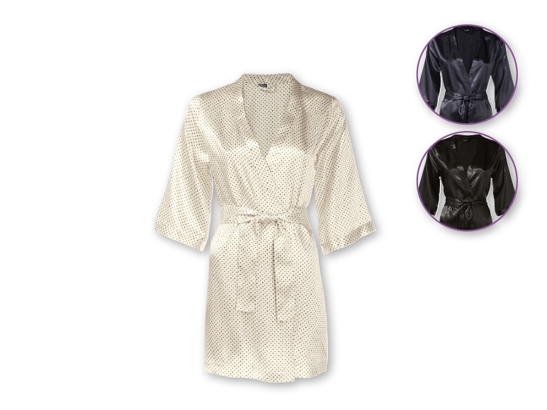 Esmara Lingerie(R) Ladies' Sateen Wrap Gown