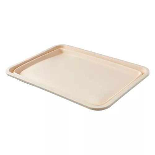 Reinforced Silicone Bakeware - Cake Tray, Cream