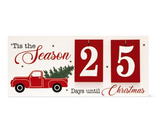 Merry Moments 
 LED Holiday Countdown Sign