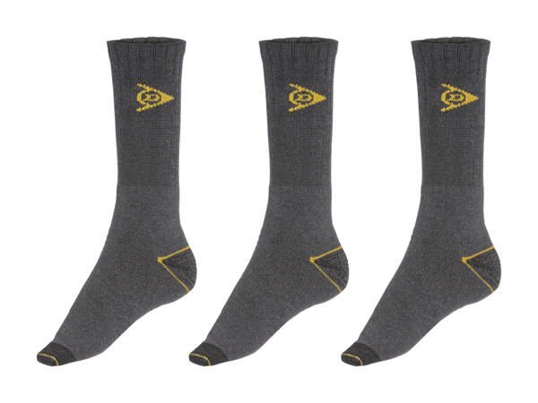 DUNLOP(R) Arbejdsstrømper 3-pak